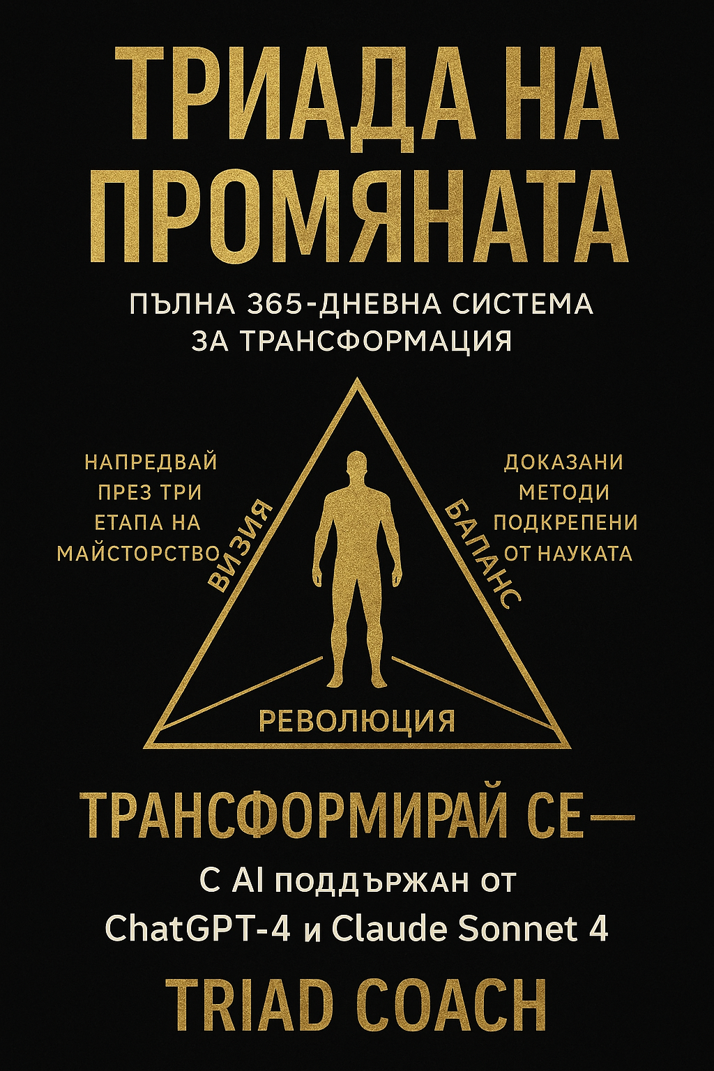 Триада на Промяната - корица
